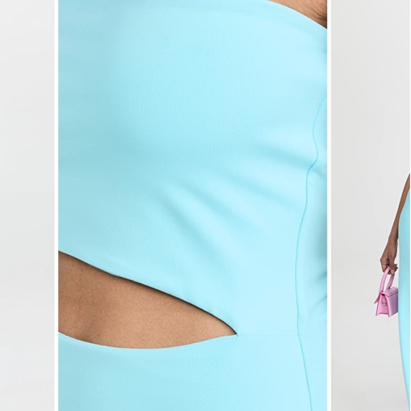 NWT $228 Susana Monaco One Arm Cut Out High Slit Dress Shopbop - Picture 8 of 9